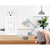 Smart Plug in Outlet Dimmer with Remote Voice Control Bluetooth Work with Alexa