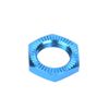 NHX RC Aluminum 17mm Wheel Hex Nuts Blue 4pcs