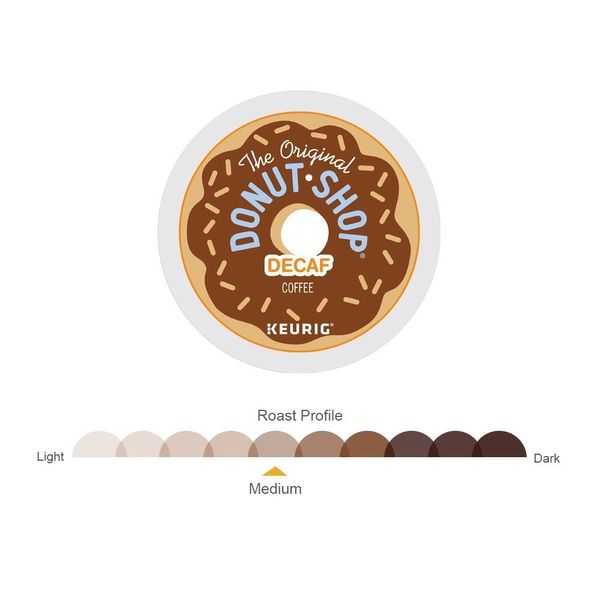 The Original Donut Shop Decaf K-Cup Pods, 12-Count (Packaging May Vary)