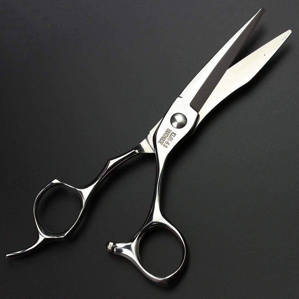 Japan 440 Steel Scissors Professional Hairdressing Scissors For Barber Thinning Hair Shears 5.5/6/6.5 inch (6 inch-2pc)