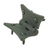2 Pcs Black Butterfly Cabinet Hinges Cast Iron Cabinet Hinges