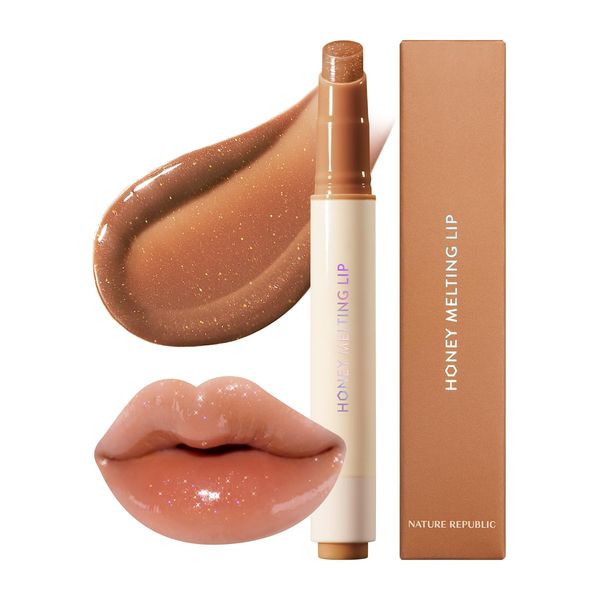 Nature Republic Honey Melting Lip, 14 Maple Glitter