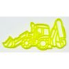BACKHOE DIGGER EXCAVATING CONSTRUCTION EQUIPMENT COOKIE CUTTER USA PR3231