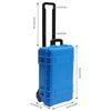 Gdrasuya10 22" Waterproof Case Protective Roller Camera Hard Case Shell Water And Shock Resistant W/Foam Storage Case Camera (Blue)