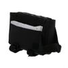 Topeak TC2501B Tri Bag with Rain Cover Seat Pack - Black/Silver, Medium
