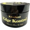 Knockout Edge Kontrol Strong Hold Edge Booster Water Base Pomade (Regular 6 oz)