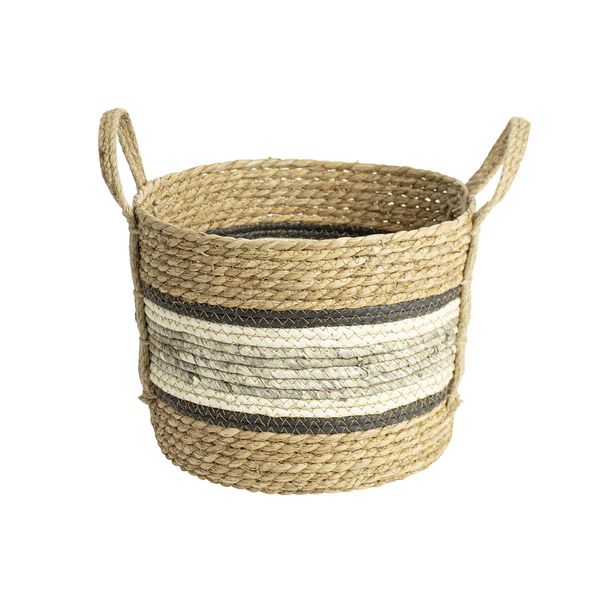 Kapimex Ablagekorb Jute ø29cm 24cm, Natur