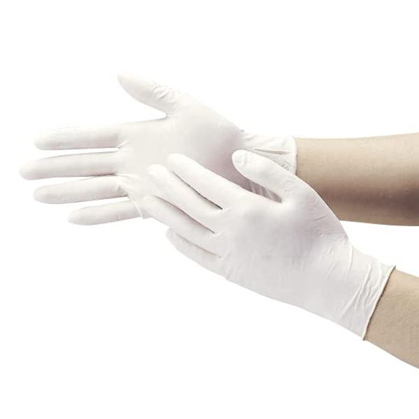Powderless Natural Rubber Ultra Thin Gloves 7555 (SS) 100 Miili Dunlop Home Products