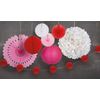 Unique Party 64242 - 25cm Round Hot Pink Paper Lantern