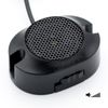 Car Reverse Backup Radar System Kit 4Pcs Flat Hidden Parking Sensor Rainproof