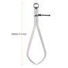 sourcing map Spring Joint Caliper 12 inch / 300mm Adjustable Spring Outside Caliper with Solid Nut for Wood Turning Lathe Work