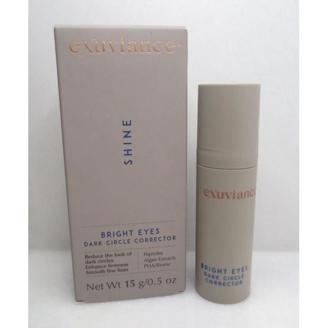 EXUVIANCE SHINE BRIGHT EYES DARK CIRCLE CORRECTOR 0.5 OZ