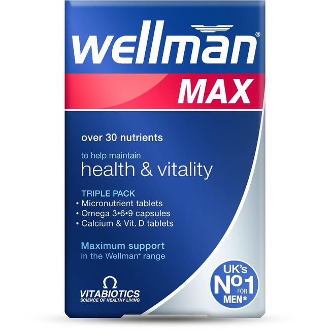 Vitabiotics Wellman Max 84정