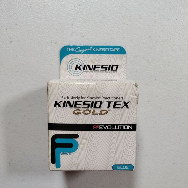 1 roll Kinesio Tex Gold Tape FP BLUE W/R 2" x 16.4'