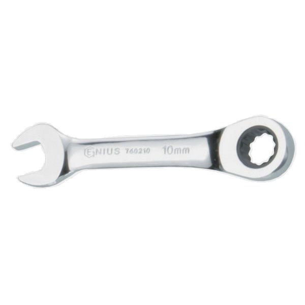 Genius Tools 11mm Stubby Combination Ratcheting Wrench - 760211