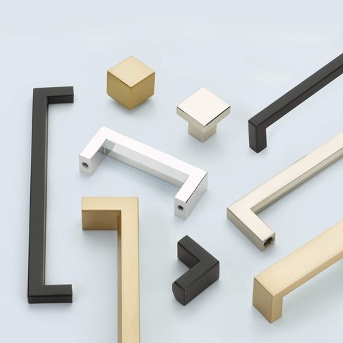 Emtek 86714US4 Emtek 86714 Keaton 3-1/2 Inch Center to Center Handle Cabinet Pull from The Modern Rectangular Collection