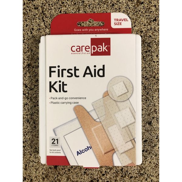 First Aid Kit Pack-and-Go, 21 Pieces/Kit New