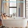 Inmorven 40 inches/100 cm Back Scrubber for Shower,Super Long Bath Body Brush Long Loofah Exfoliating Back Washer with Handle for Men and Women,Long Lasting and Easy to Use. (XL-39 Inch, Grey)