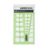 Rapidesign Bolts and Nuts Template, 1 Each (R57)