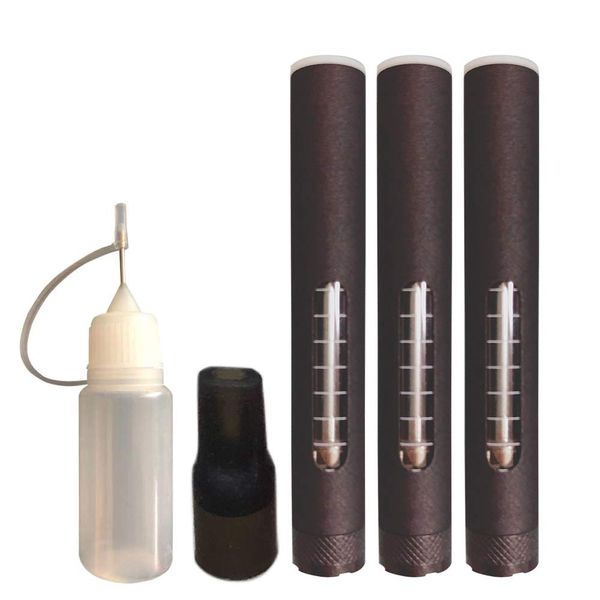 Ploom Tech Compatible Cartridge Graduated Atomizer (3 + Syringe Bottle + Mouthpiece)