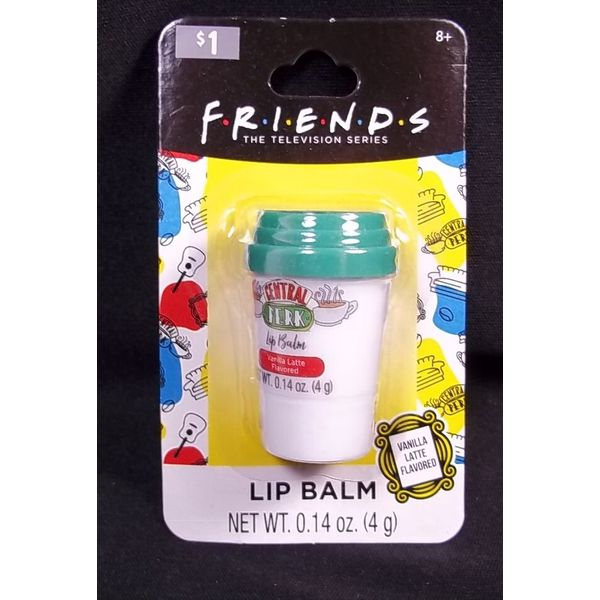 Friends Vanilla latte flavored Lip Balm Central Perk cup NEW