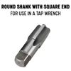 1/2 in. NPT Pipe Tap & 23/32 in. HSS Drill Bit Set Threading Tool 2pc