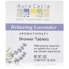 Aura Cacia Shower Tablet Relaxing Lavender 3 oz., (Pack of 3)