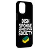 iPhone 13 Pro Max Dish Sponge Appreciation Society Kitchen Cleaning Tools Case