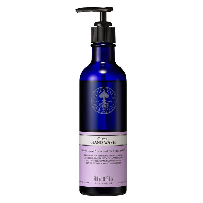 NEAL'S YARD REMEDIES Citrus Hand Wash (Gel-Type Hand Soap) 200ml (x1)