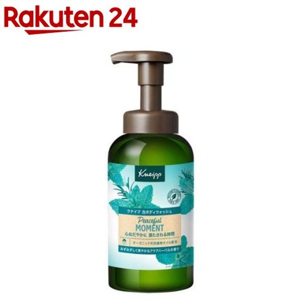 Kneipp Foaming Body Wash Peaceful Moment Aqua Herbal Scent (450g) Kneipp