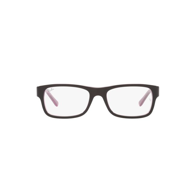 Ray-Ban RX5268 Prescription Eyewear Frames, 2126 BROWN ON OPAL PINK