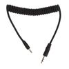 3.5mm to F2 Camera Remote Control Shutter Release Cable Cord, Camera Flash Trigger Connection Spring Cord for Fujifilm Camera