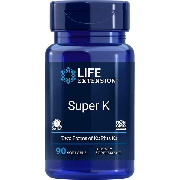 Life Extension Super K 90 Softgels (3 packs)