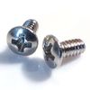 Chrome guitar switch screws countersunk packs of 2