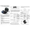 JINGHAO 1Pair Rechargeable Digital Mini Hearing Aids Enhancer Voice Amplifier