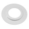 Pack of 10 - White Metal Shade Reducing Ring