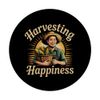 Harvesting Happiness Corn Farmer PopSockets Adhesive PopGrip