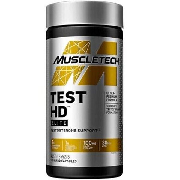 Test HD, Elite, 120 Capsules