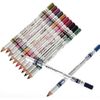 LOVM 12 Pcs PROFESSIONAL Cosmetic Makeup Eyeliner Eye/Lip Liner GLITTER Pencil Set by Saver Emporium©