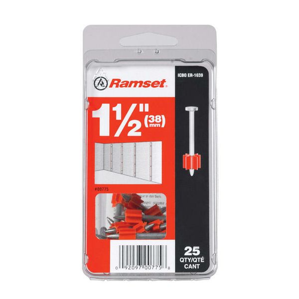 Ramset Powder Drive Pin .300 X 1-1/2" 25-Pack 00775