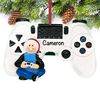 Personalised Video Game Controller Ornament, Games Console Ornament, Gamer Ornaments for Christmas Tree, Gaming Decorations, Gamer Stocking Stuffers for Guys, Little Boys, Grandson Gifts