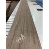 Grey Figured Eucalyptus Raw Wood Veneer 2 sheets 122'' x 12.5'' 49A