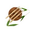 Set of 3 Hard Toothbrushes - Biodegradable Bamboo Handle - Gently Cleans - Oral Care - Ultra Soft Nylon Bristles, Sensitive Gums, Healthy Teeth - Hygiene Children and Adults
