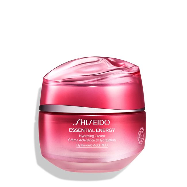 Shiseido Essential Energy Hydrating Cream - 50 mL - Visibly Reduces the Look of Pores & Fine Lines - With Hyaluronic Acid - 24-Hour Hydration - Vegan - All Skin Types