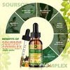 2x Soursop Graviola Extract Liquid Drop with Sea Moss Black Pepper Burdock Root
