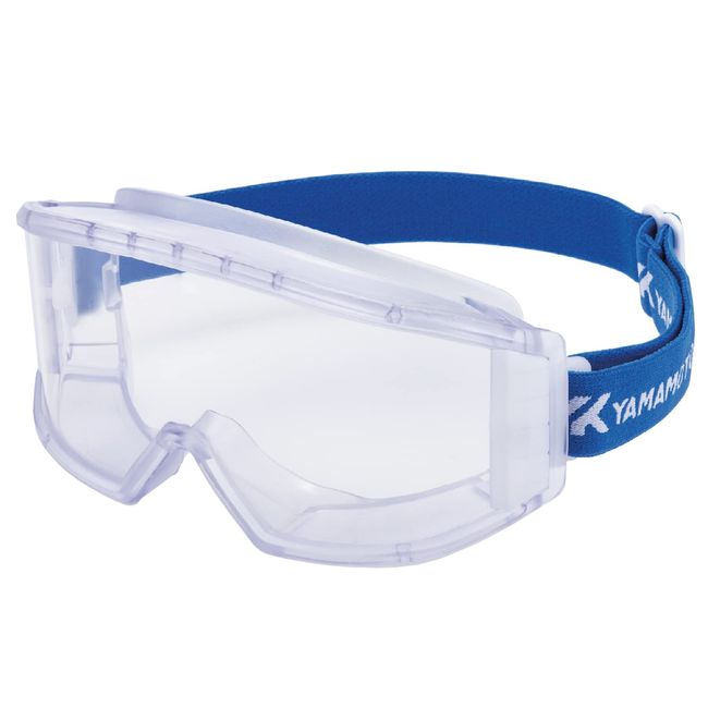 Yamamoto Optical YAMAMOTO YG-5601 Non-porous Goggles, Splash, Infection Prevention, Can be Used with Large Glasses, Can be Used with Glasses/Masks, Clear, PET-AF (Double-Sided Hard Coat Anti-Fog),