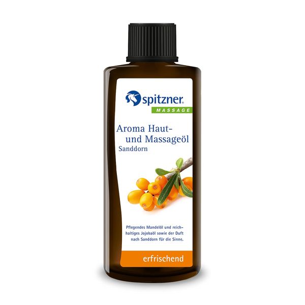 Spitzner Aroma Haut- und Massageöl Sanddorn, 190 ml