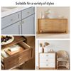 Coinkoly 10 Pack Champagne Bronze Cabinet Handles - Single Hole T Bar Drawer Knobs - Cupboard & Wardrobe Knobs UK0001