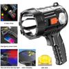 3000000LM Bright Solar/USB Rechargeable LED Spotlight Flashlight Searchlight US
