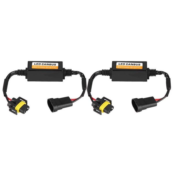 Car LED Headlight Decoder, Car Decoder for H8/H9/H11 C12 LED Headlight Fog Light Anti-Flicker Flash Error Canceler